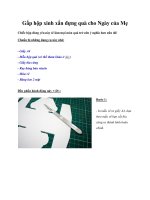 Gấp hộp xinh xắn đựng quà cho Ngày của Mẹ pot