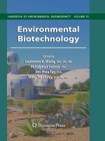 environmental biotechnology handbook of environmental engineering volume 10