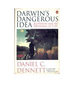 darwins dangerous idea evolution and the meanings of life