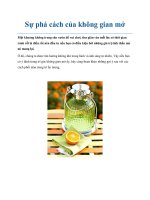 Sự phá cách của không gian mở potx