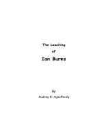 THE LEACHING OF IAN BURNS