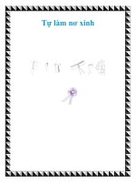 Tự làm nơ xinh ppt