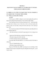 giáo trình môn kế toán bảo hiểm - chương 3: Hạch toán TSCĐ và các khoản đầu tư dài hạn