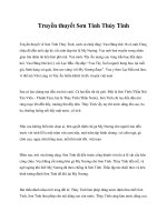 Truyền thuyết Sơn Tinh Thủy Tinh pot