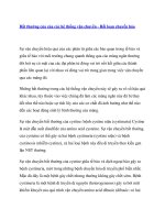 Bất thường của của các hệ thống vận chuyển - Rối loạn chuyển hóa pot