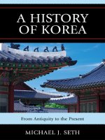 a history of korea from antiquity to the present