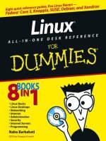linux all-in-one desk reference for dummies 2005