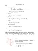 bai giải mạch từ