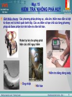 Bài giảng kiểm tra không phá hủy_ Hội khoa học kỹ thuật hàn Việt Nam & ĐHBK Hà Nội