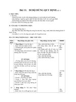 Giáo án bài Đi bộ đúng quy định - Đạo đức 1 - GV: D.T.Giang: