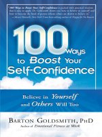 100 ways to boost your self-confidence onlygill