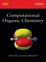 bachrach - computational organic chemistry (wiley, 2007)
