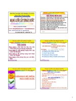 MẠNG LƯỚI CẤP THOÁT NƯỚC - CHƯƠNG 3 MÔ HÌNH HÓA & THIẾT KẾ HỆ THỐNG CẤP NƯỚC pdf