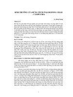 SINH TRƯỞNG CỦA RỪNG TẾCH Ở KAMGPONG CHAM – CĂMPUCHIA pot