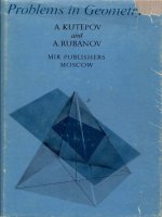 problem in geometry (bài tập hình học phẳng và không gian) bởi a. kupteov and a. rubanov.