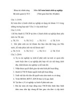 Thực hành nghiệp vụ kế toán