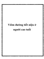 Viêm đường tiết niệu ở người cao tuổi pdf