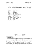 thể nghiệm vận dụng phương pháp gợi mở trong dạy học một số tác phẩm thơ việt nam hiện đại ở lớp 6-thcs hà nội