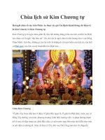 Chùa lịch sử Kim Chương tự docx