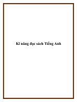 Kĩ năng đọc sách Tiếng Anh doc