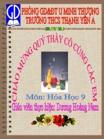 bài 16 - tính chất hóa học của kim loại