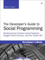 the developers guide to social programming