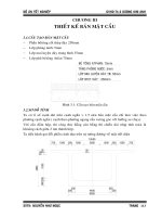 tính toán thiết kế bản mặt cầu