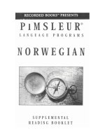  norwegian i compact reading booklet