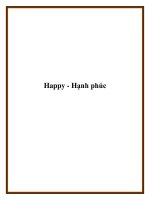 Happy - Hạnh phúc potx