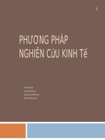 Phương pháp xử lý số liệu - Chương 6