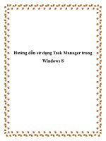 Hướng dẫn sử dụng Task Manager trong Windows 8 pdf