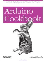 arduino cookbook