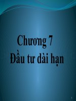 Chuong 7   dau tu dài hạn