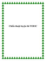 Chiến thuật luyện thi TOEIC docx