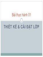 Giáo án - Bài giảng: Công nghệ thông tin: 6 bài thực hành hướng đối tượng thiết kế và cài đặt lớp trong lập trình C#