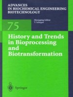 history and trends in bioprocessing and biotransformation - t. scheper, n. n. dutta, f. hammar