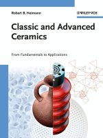 classic and advanced ceramics - from fundamentals to applications