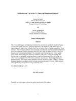 Production and Cost in the U.S. Paper and Paperboard Industry pdf