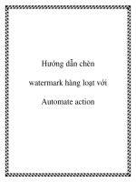 Hướng dẫn chèn watermark hàng loạt với Automate action pptx