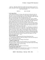 kinh nghiệm giải các dạng bài tập sinh học