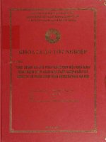 khóa luận tốt nghiệp thực trạng và giải pháp nâng cao hiệu quả hoạt động giám định hàng hóa xuất nhập khẩu tại công ty cổ phần giám định vinacontrol hà nội