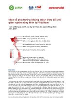 kết quả theo dõi xóa đói giảm nghèo ở nông thôn việt nam giai đoạn 2007 2011