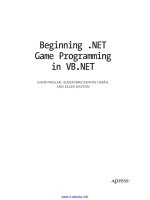 beginning .net game programming in vb .net