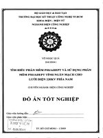 Tìm hiểu chung về phần mềm PSSAdept và ứng dụng phần mềm tính ngắn mạch cho lưới điện 220KV phía nam