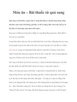 Món ăn – Bài thuốc từ quả sung pot