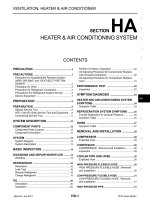 HA hệ THỐNG điều hòa, sưởi TRÊN NISSAN VERSA SEDAN 2012