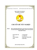 giải pháp phòng ngừa hạn chế rủi ro tín dụng