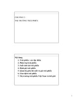 bài giảng thị trường trái phiếu