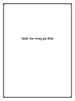 Quầy bar trong gia đình doc