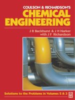 coulson & richardson -  solutions to the problems in chemical engineering volume 2 & 3
